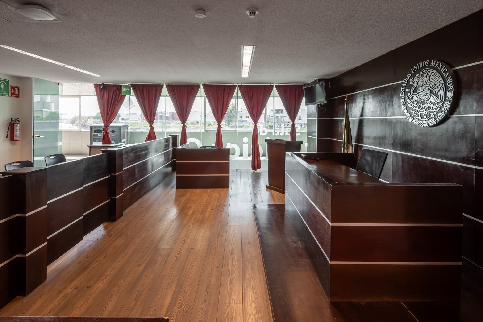 sala de juicios orales campus puebla